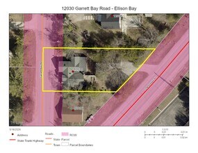 12030 Garrett Bay Rd, Ellison Bay, WI - Aerial  map view - Image1