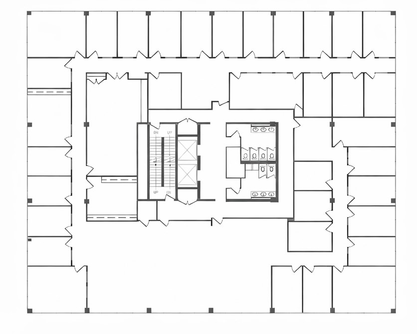 1040 7th Ave SW, Calgary, AB à louer Plan d’étage- Image 1 de 1