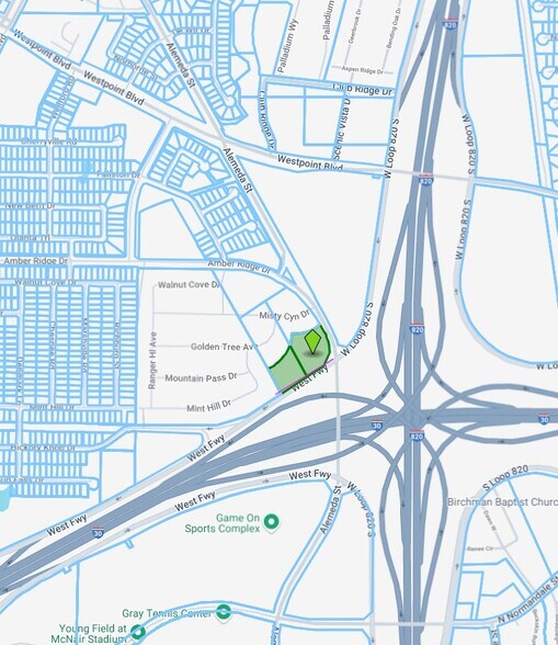 West, Fort Worth, TX à vendre - Plan cadastral - Image 2 de 2