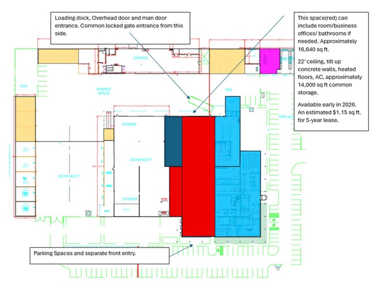 10 NE Cascade Ave, Wenatchee, WA à louer - Plan d’étage - Image 3 de 5
