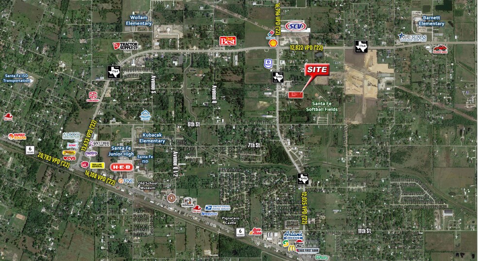 3811 FM 646 Rd N, Santa Fe, TX à vendre - Photo du bâtiment - Image 3 de 20