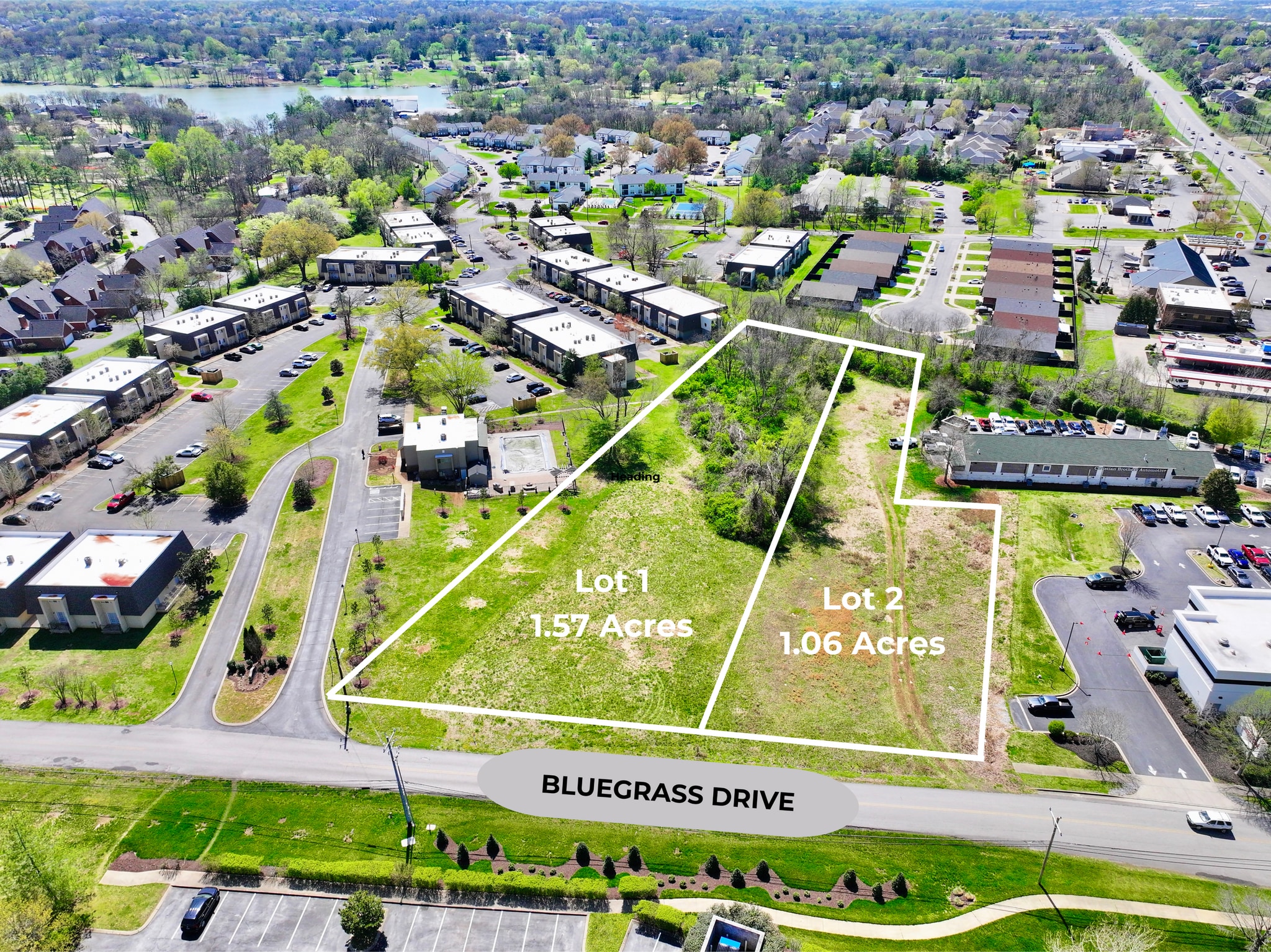 102 Bluegrass Dr, Hendersonville, TN for sale Aerial- Image 1 of 9