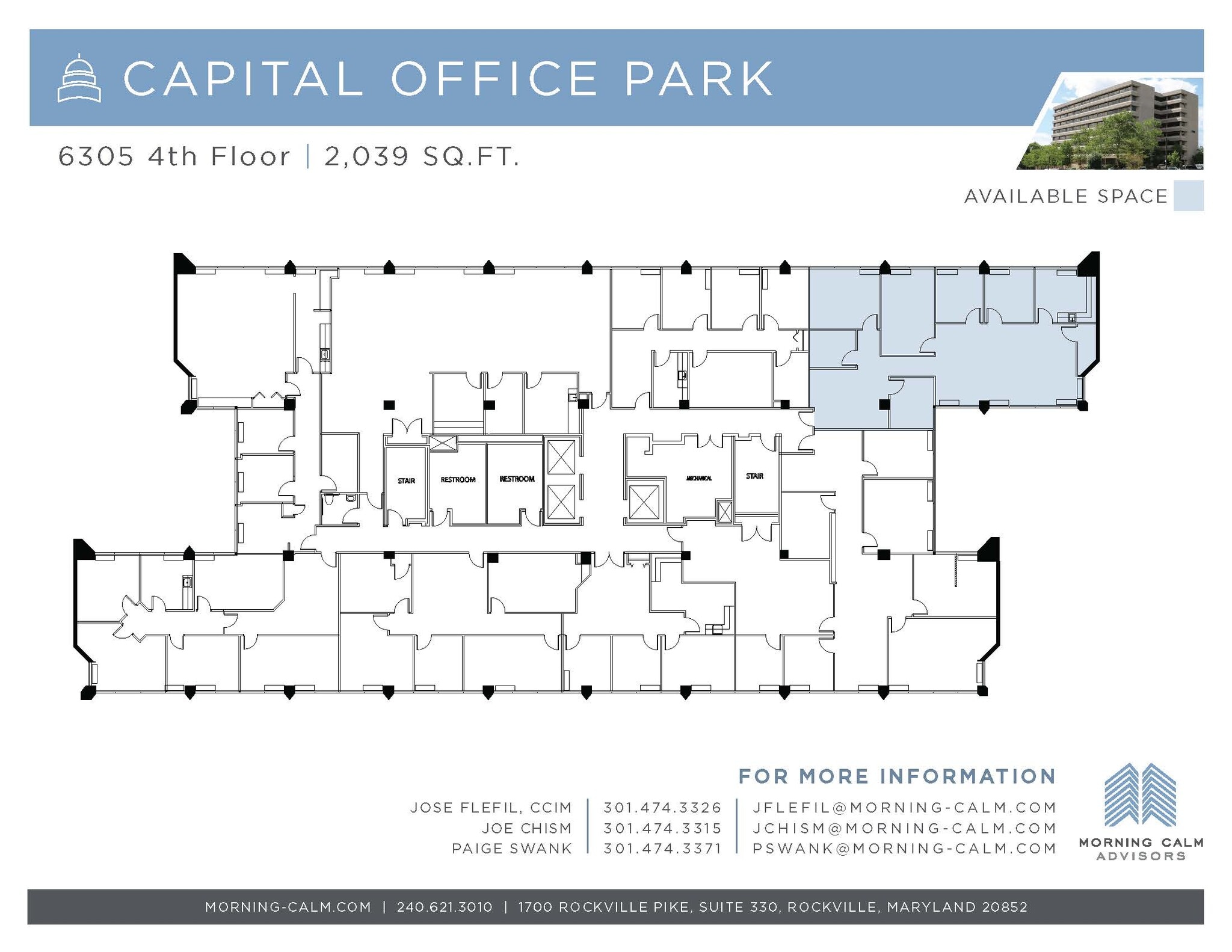 6305 Ivy Ln, Greenbelt, MD for lease Floor Plan- Image 1 of 1