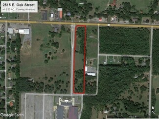 Plus de détails pour 2515 E Oak St, Conway, AR - Terrain à vendre