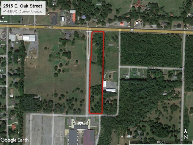 Plus de détails pour 2515 E Oak St, Conway, AR - Terrain à vendre