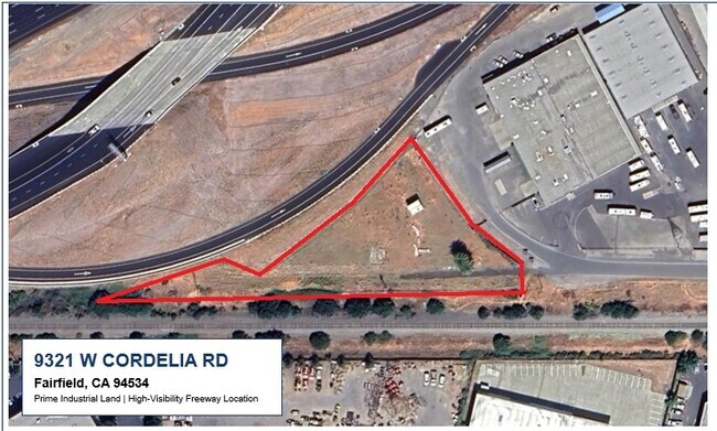 Plus de détails pour 9321 W Cordelia Rd, Fairfield, CA - Terrain à louer