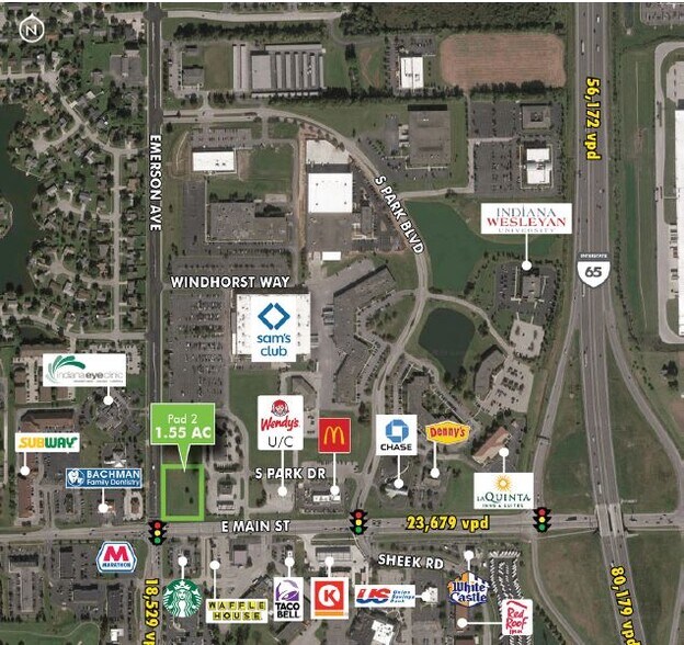 1101 Windhorst Way, Greenwood, IN for sale - Building Photo - Image 1 of 3