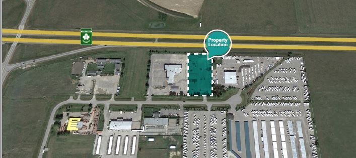 91 Commercial Crt, Calgary, AB for sale Aerial- Image 1 of 1