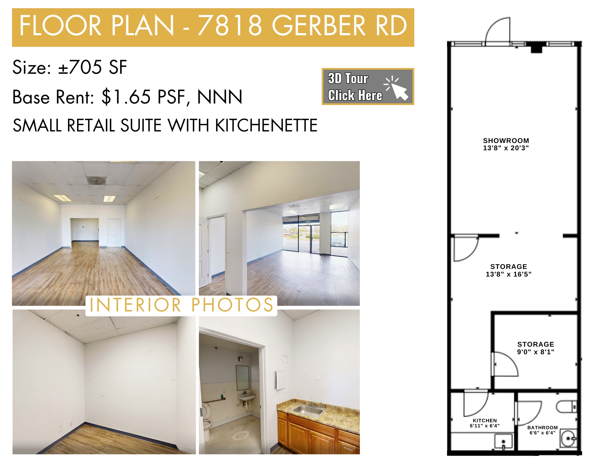 7802-7856 Gerber Rd, Sacramento, CA for lease Interior Photo- Image 1 of 3