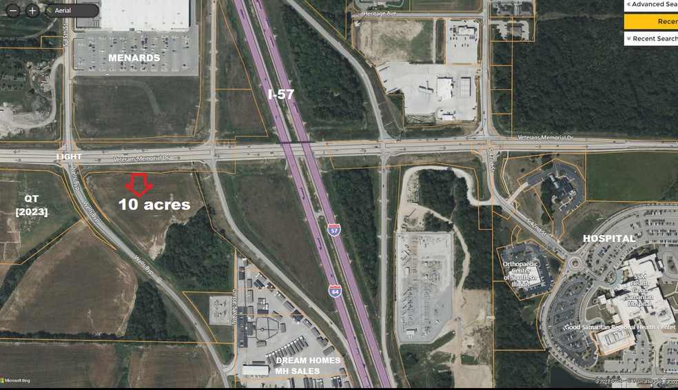 Veterans Memorial dr, Mount Vernon, IL for sale - Primary Photo - Image 1 of 9