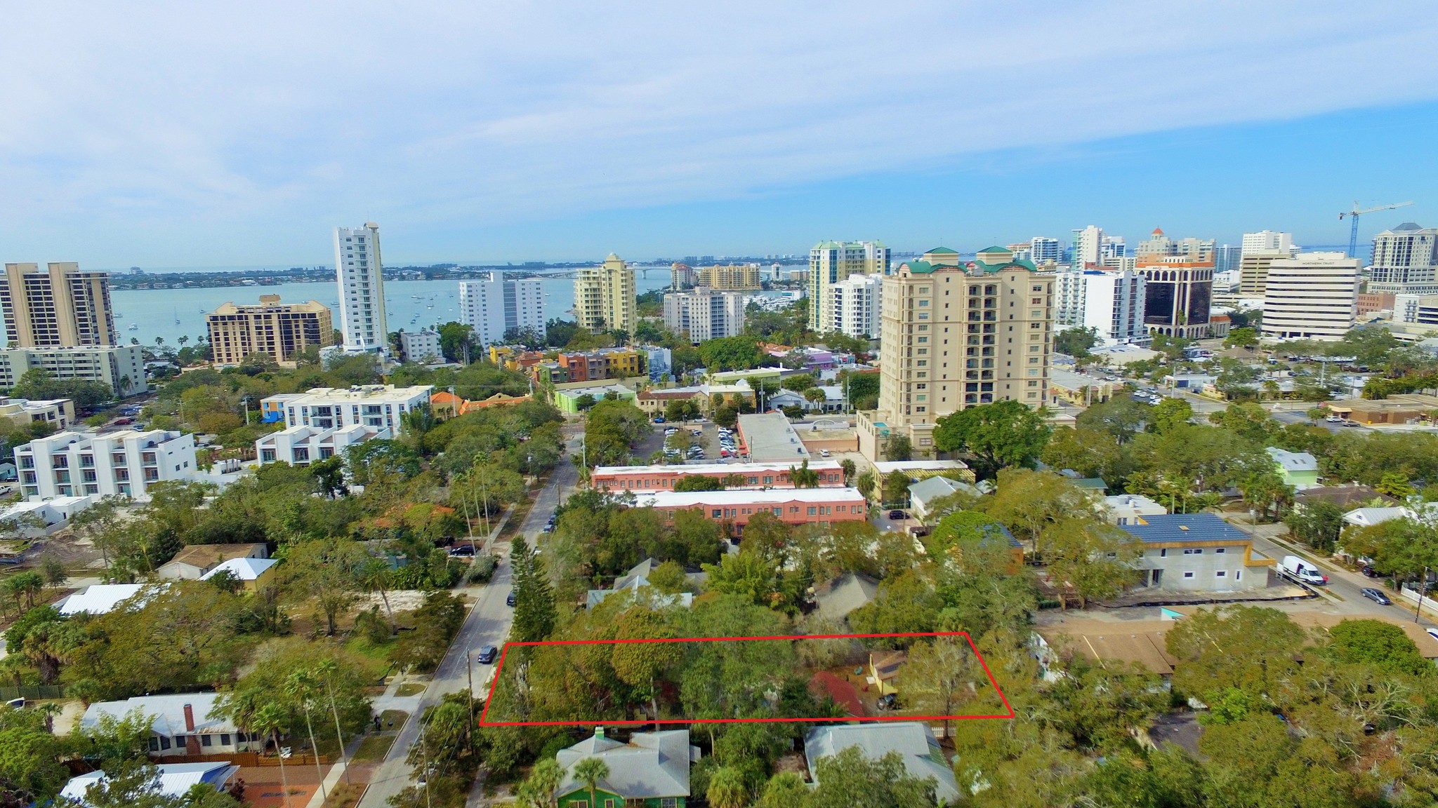 1669 Oak St, Sarasota, FL for sale Aerial- Image 1 of 1