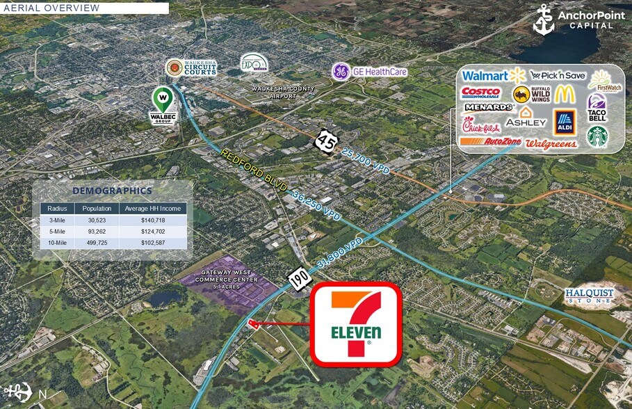 21350 W Capitol Dr, Pewaukee, WI à vendre - Photo du bâtiment - Image 2 de 10