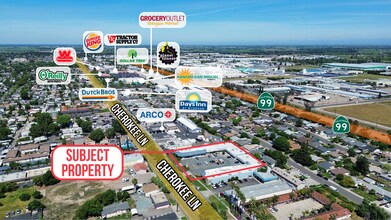 920 S Cherokee Ln, Lodi, CA - Aerial  map view