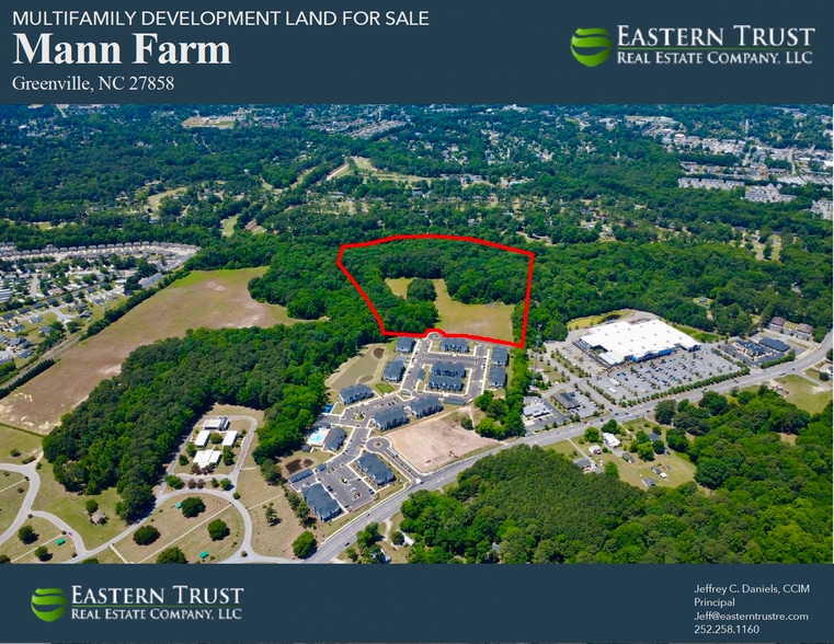 0 Mann Farm Rd, Greenville, NC à vendre - Aérien - Image 1 de 4