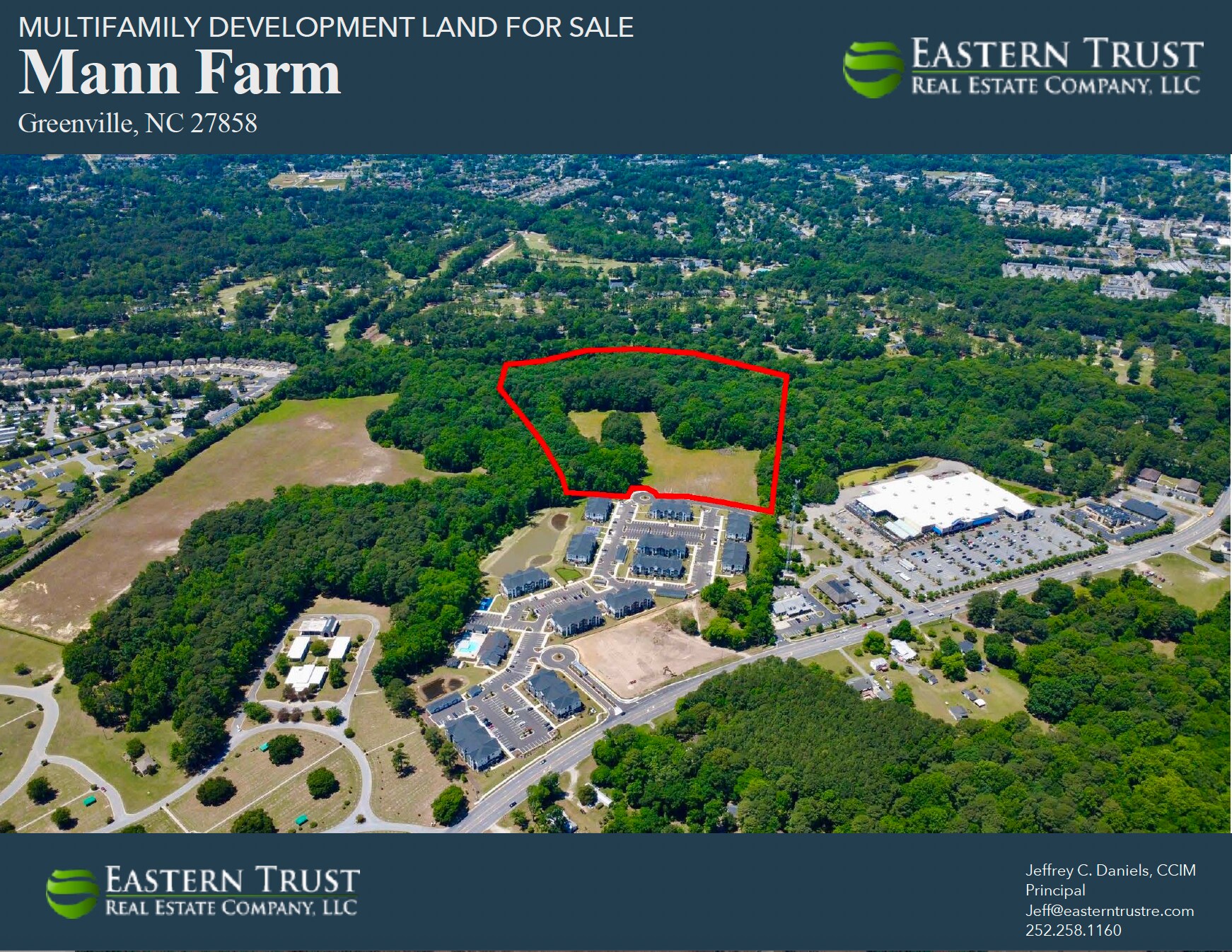 0 Mann Farm Rd, Greenville, NC à vendre Aérien- Image 1 de 5