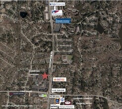 6501 Creedmoor Rd, Raleigh, NC - Aerial map view