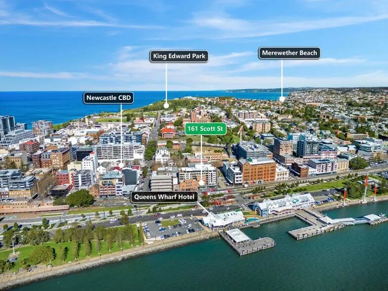 161 Scott St, Newcastle à louer - Aérien - Image 2 de 2