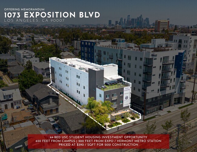 More details for 1073 Exposition Blvd, Los Angeles, CA - Multifamily for Sale