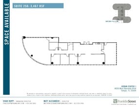 4830 W Kennedy Blvd, Tampa, FL for lease Floor Plan- Image 1 of 1