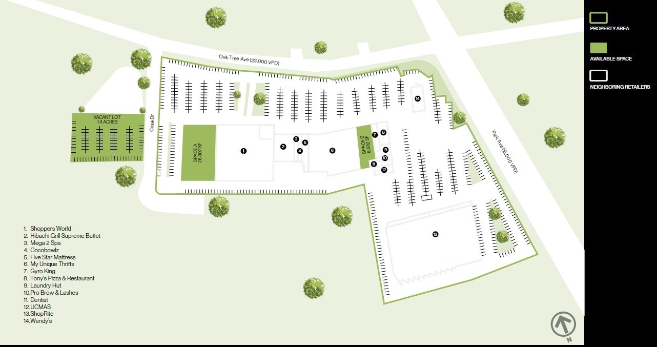 3600 Park Ave, South Plainfield, NJ for lease Site Plan- Image 1 of 1