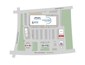 2411-2501 Williams Dr, Georgetown, TX for lease Site Plan- Image 2 of 2