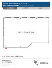 5320 S Rainbow Blvd, Las Vegas, NV à louer Plan d’étage- Image 1 de 1