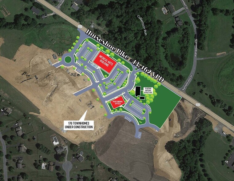 1548 Horse Shoe Pike, Glenmoore, PA à louer - Photo du bâtiment - Image 1 de 2