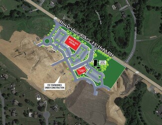 Plus de détails pour 1548 Horse Shoe Pike, Glenmoore, PA - Bureau/Commerce de détail, Commerce de détail à louer