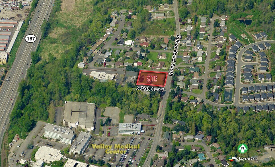 17200 Talbot Rd S, Renton, WA à vendre - Aérien - Image 3 de 4