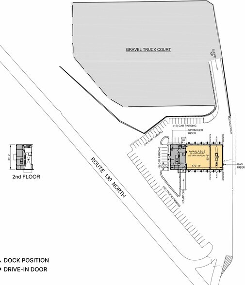 2382 US Highway 130, Dayton, NJ for lease - Site Plan - Image 3 of 3