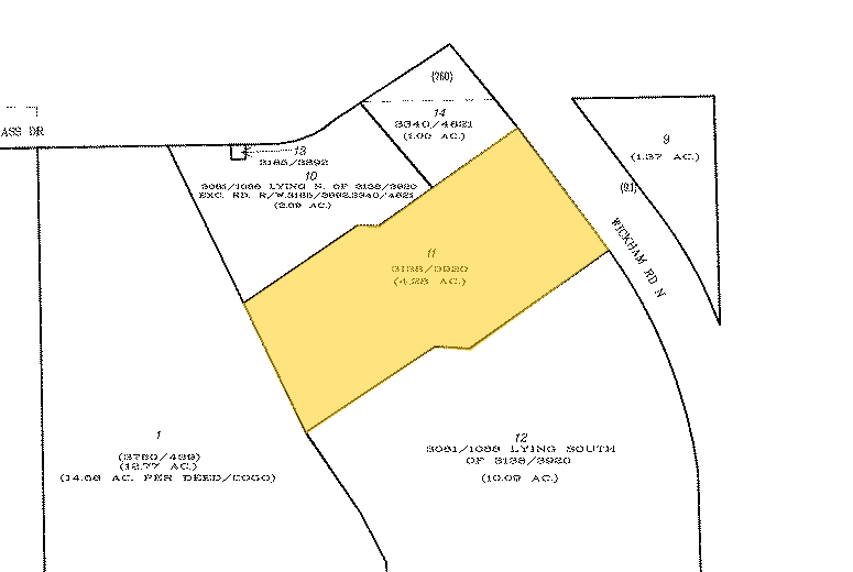 6300 N Wickham Rd, Melbourne, FL for sale - Plat Map - Image 1 of 4