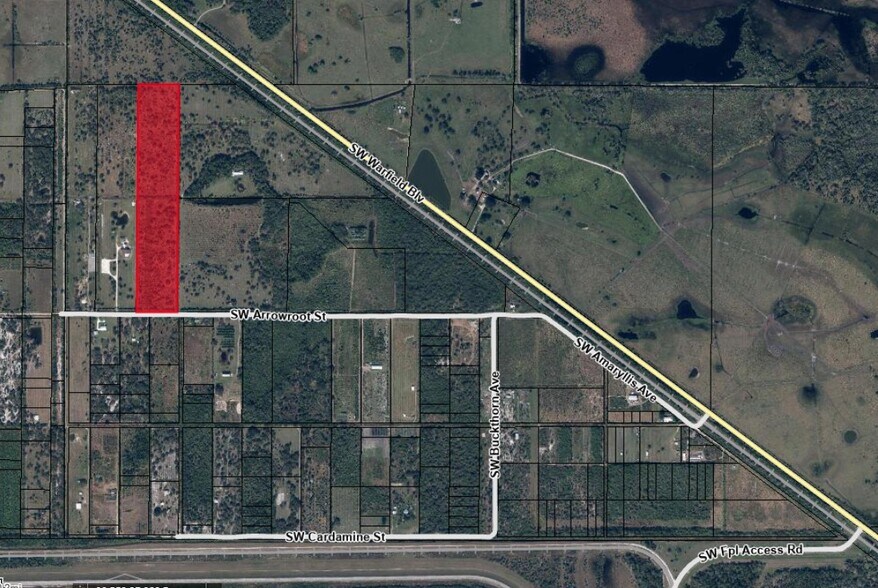 Unassigned Arrowroot Street, Indiantown, FL à vendre - Aérien - Image 3 de 3