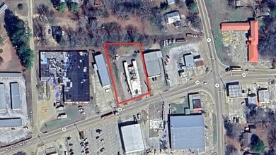 210 W Calhoun St, Bruce, MS - AÉRIEN  Vue de la carte