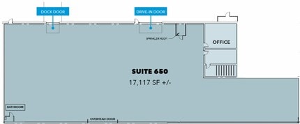 1139 Lehigh Ave, Whitehall, PA for lease Floor Plan- Image 1 of 2