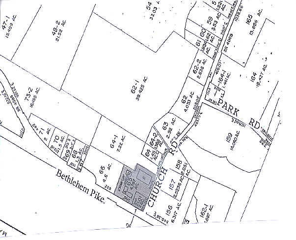 2501 Bethlehem Pike, Hatfield, PA for sale - Plat Map - Image 3 of 4