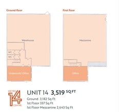 St Johns Rd, Isleworth à louer Plan d’étage- Image 2 de 2