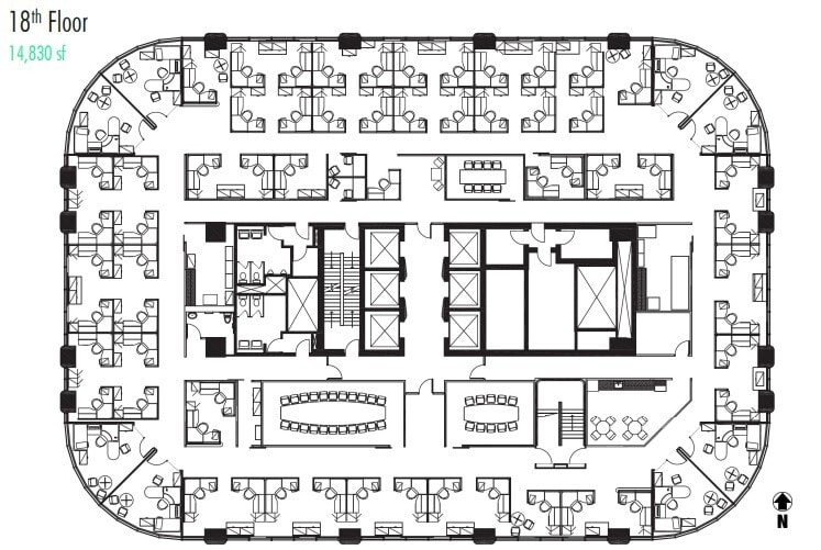 700 9th Ave SW, Calgary, AB for lease Floor Plan- Image 1 of 7