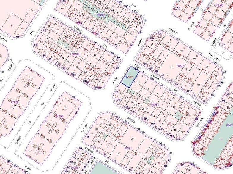 Terrain dans Terrassa, Barcelona à vendre - Plan cadastral - Image 2 de 2