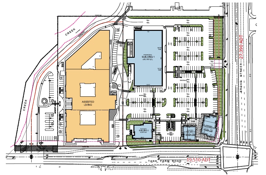 NWC of Broad Street & Tank Farm Road, San Luis Obispo, CA for lease - Building Photo - Image 2 of 2