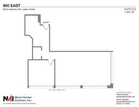 900 E Indiantown Rd, Jupiter, FL for lease Floor Plan- Image 2 of 4