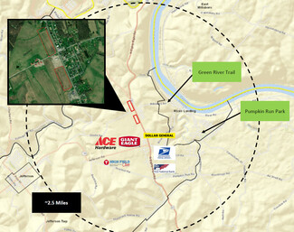 Plus de détails pour Lot Route 88, Rices Landing, PA - Terrain à louer