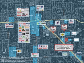 31700 Middlebelt Rd, Farmington Hills, MI - Aerial  map view