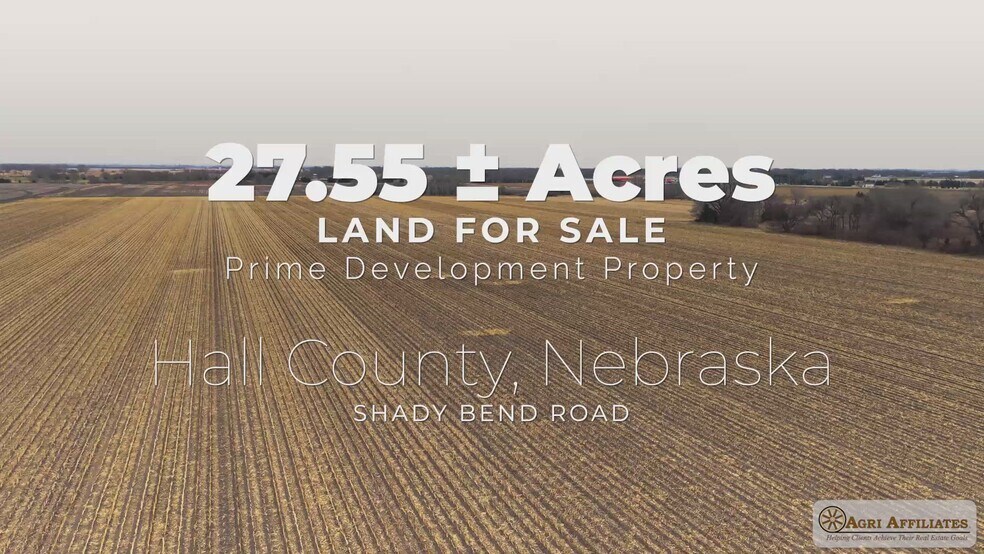 North Shady Bend Road, Grand Island, NE à vendre - Vidéo sur l’inscription commerciale - Image 2 de 7