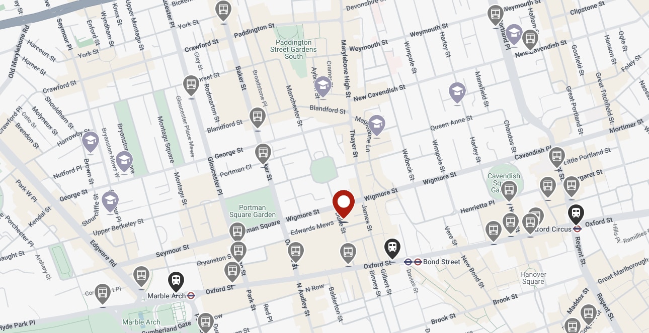 29 Duke St, Londres à louer Carte- Image 1 de 2