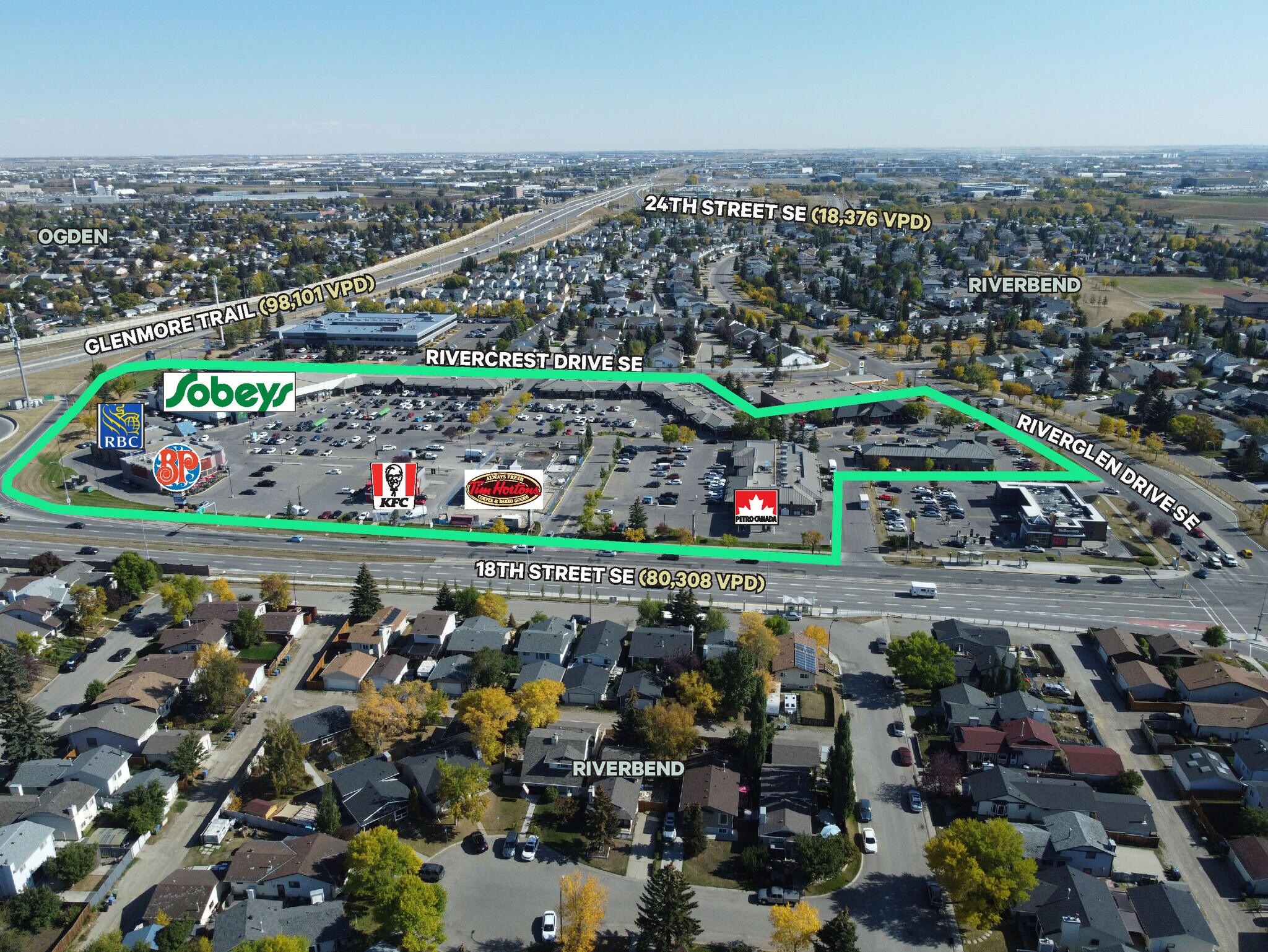 8338 18 St SE, Calgary, AB à vendre Aérien- Image 1 de 1