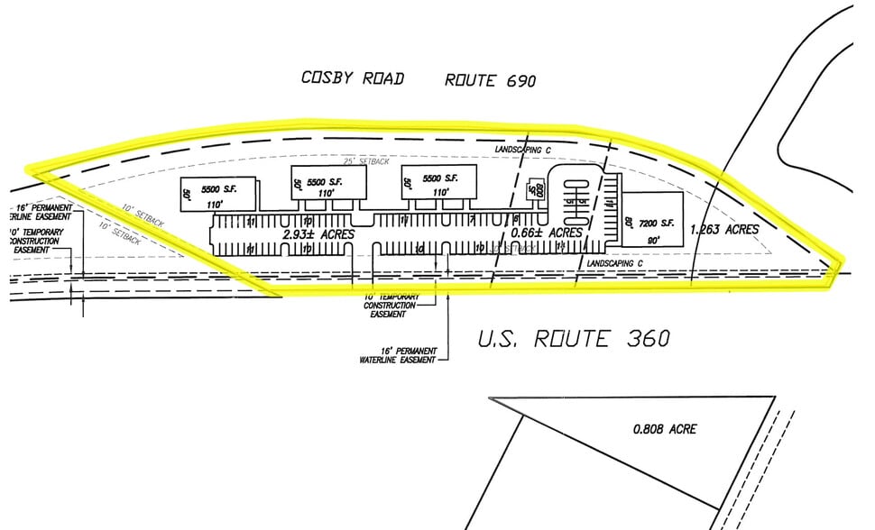 15201 Cosby Rd, Midlothian, VA for sale - Site Plan - Image 2 of 2