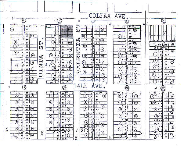 8282 E Colfax Ave, Denver, CO à vendre - Plan cadastral - Image 2 de 6