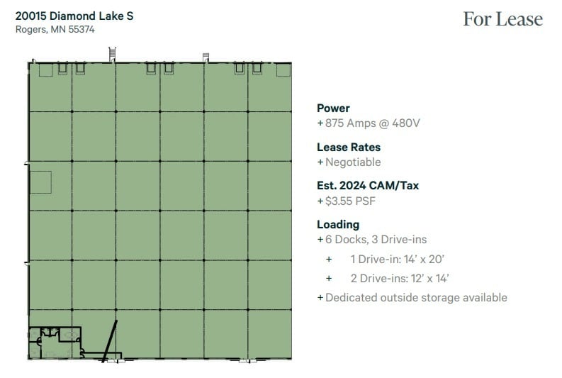 20015 Diamond Lake Rd S, Rogers, MN for lease Floor Plan- Image 1 of 1