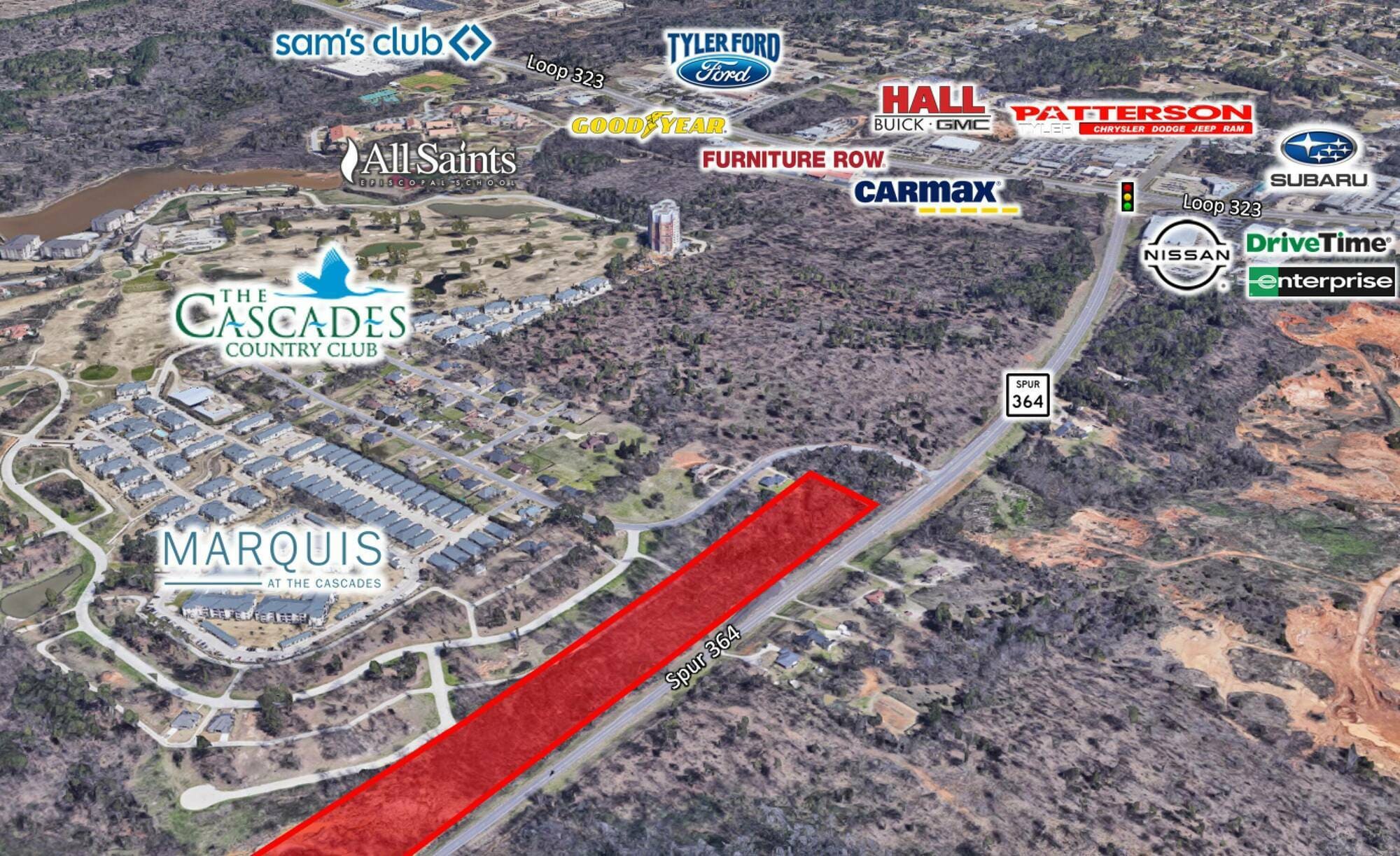 TBD Spur 364, Tyler, TX for sale Building Photo- Image 1 of 2