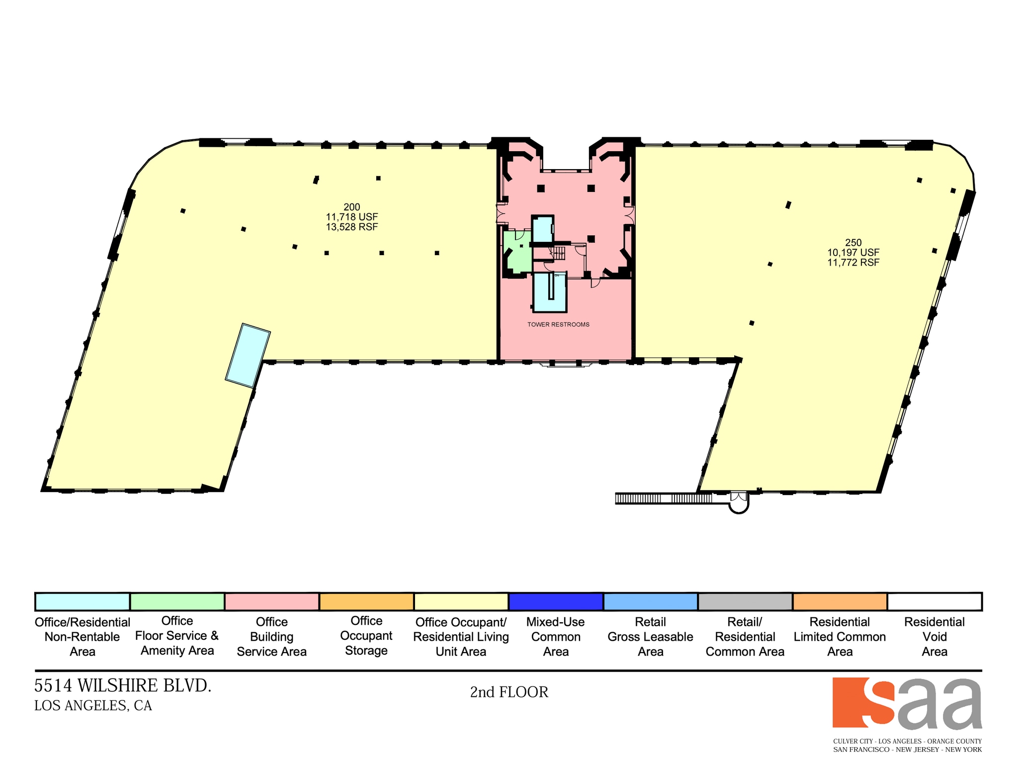 5500-5528 Wilshire Blvd, Los Angeles, CA for lease Floor Plan- Image 1 of 9